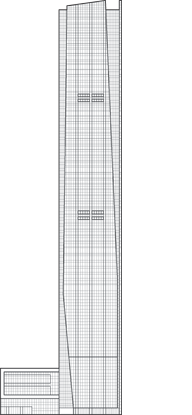 Busan International Finance Center Landmark Tower Outline