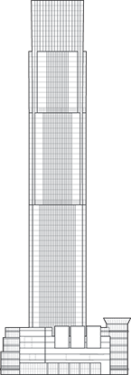 Jiuzhou International Tower Outline