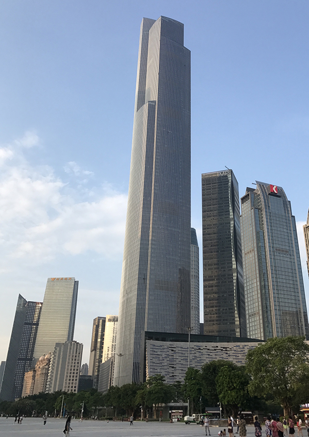 Guangzhou CTF Finance Centre, Guangzhou, China (530 meters)