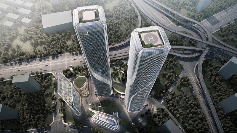 Shimao Hangzhou Twin Towers Complex - The Skyscraper Center